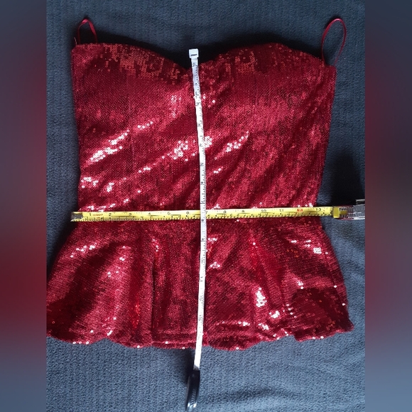 Seductions sequin bustier, M - Picture 16 of 16
